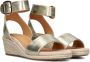 Omoda 0577-2 Espadrilles Zomer Schoenen Dames Goud - Thumbnail 1