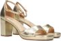 Omoda Isla 01 Sandalen Dames Goud - Thumbnail 1