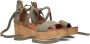 Omoda 722007 Sandalen Dames Groen - Thumbnail 2