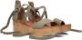 Omoda 722007 Sandalen Dames Groen - Thumbnail 1