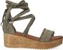 Omoda 722007 Sandalen Dames Groen - Thumbnail 1