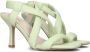 Omoda S1401 Sandalen Dames Groen - Thumbnail 1