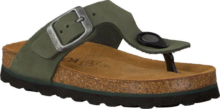 Omoda Groene Slippers 0027