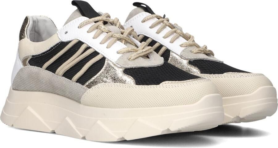 Omoda Beige Chunky Sole Low-Top Sneakers - Foto 2