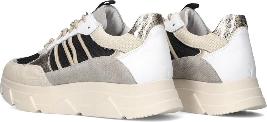 Omoda Beige Chunky Sole Low-Top Sneakers - Foto 5