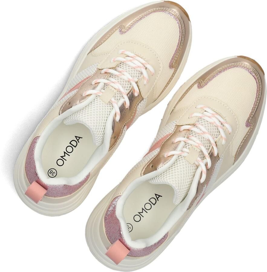 Omoda Zoë Sneakers Meisjes Beige - Foto 4