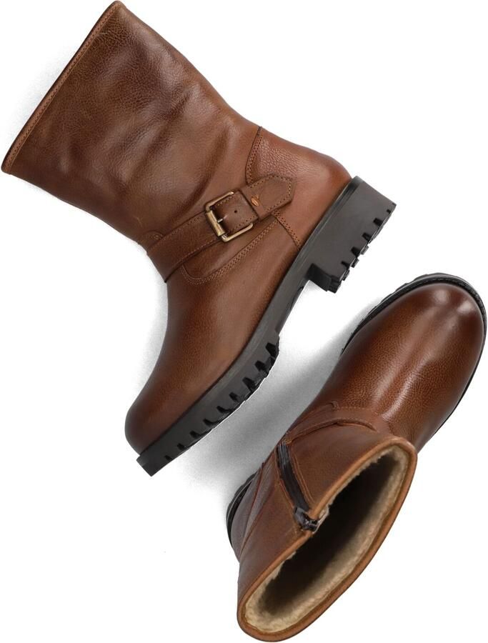 Omoda 16042 Biker boots Dames Cognac - Foto 4