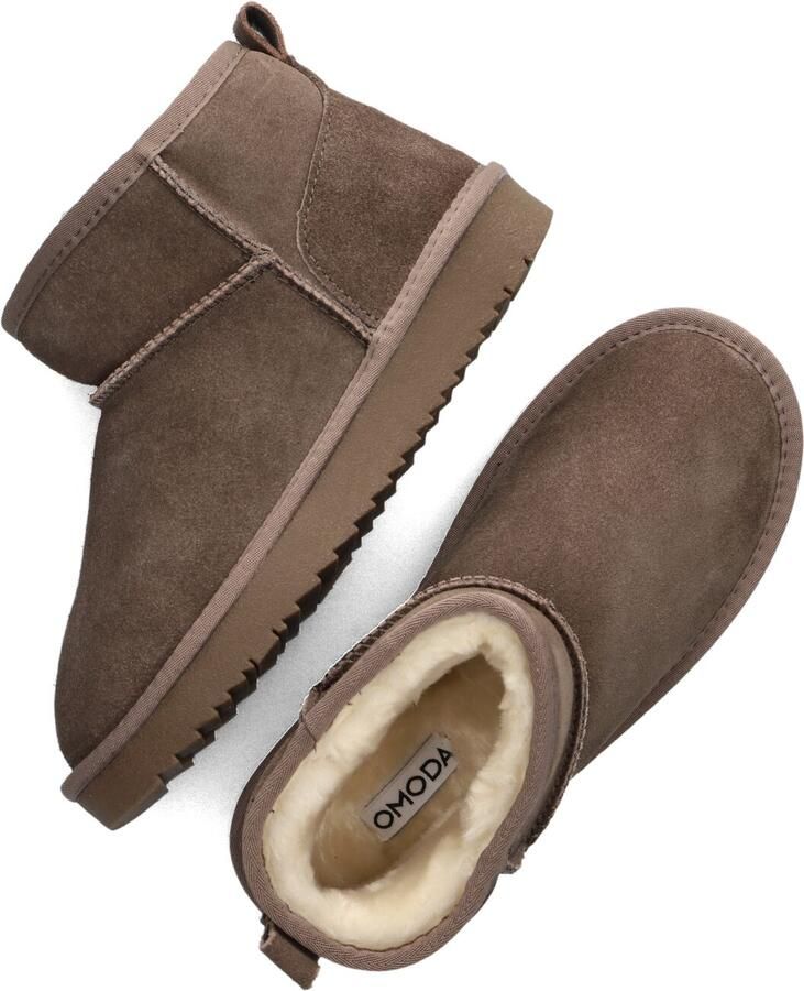 Omoda Julia Vachtlaarzen Warme Laarzen Meisjes Kids Taupe