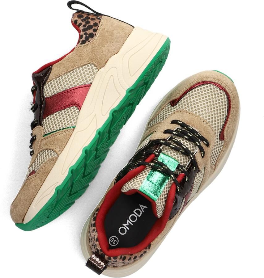 Omoda Zoë Lage sneakers Meisjes Kids Taupe - Foto 4