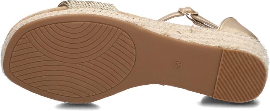 Omoda 0577-3b Espadrilles Zomer Schoenen Dames Goud - Foto 5
