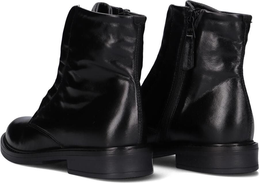Omoda Zwarte leren veterschoenen - Foto 4