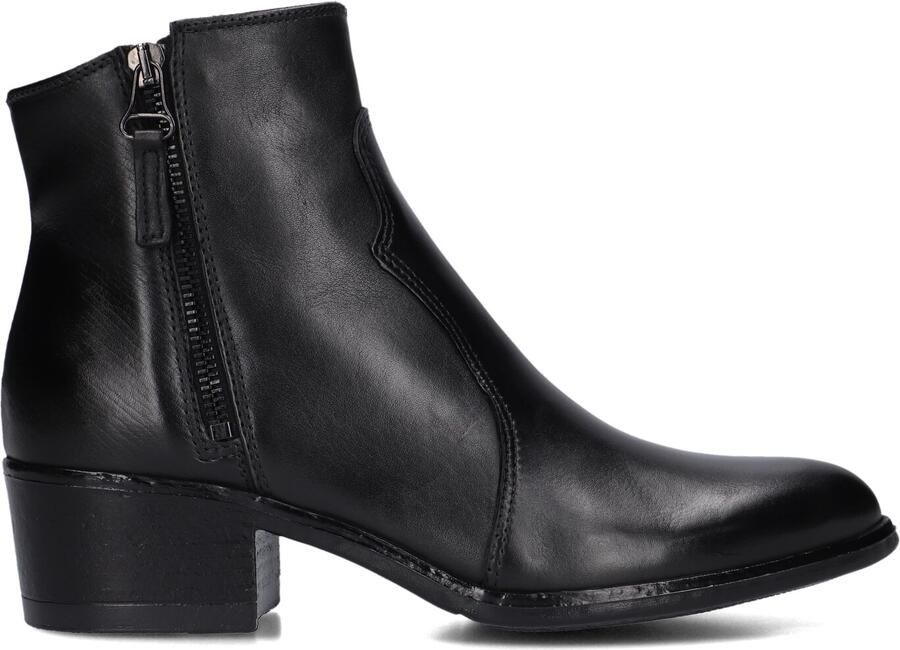 Omoda Badia Enkellaarsjes Enkelboots met rits Dames Zwart - Foto 4