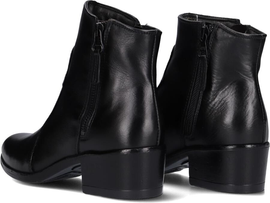 Omoda Badia Enkellaarsjes Enkelboots met rits Dames Zwart - Foto 3