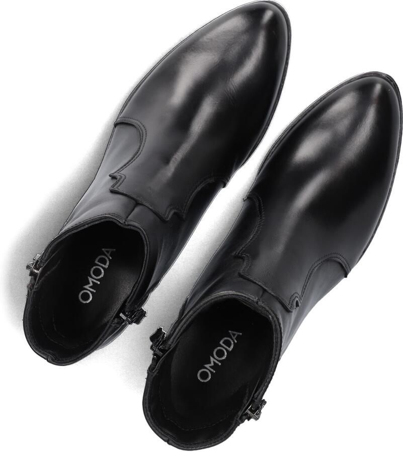 Omoda Badia Enkellaarsjes Enkelboots met rits Dames Zwart - Foto 2
