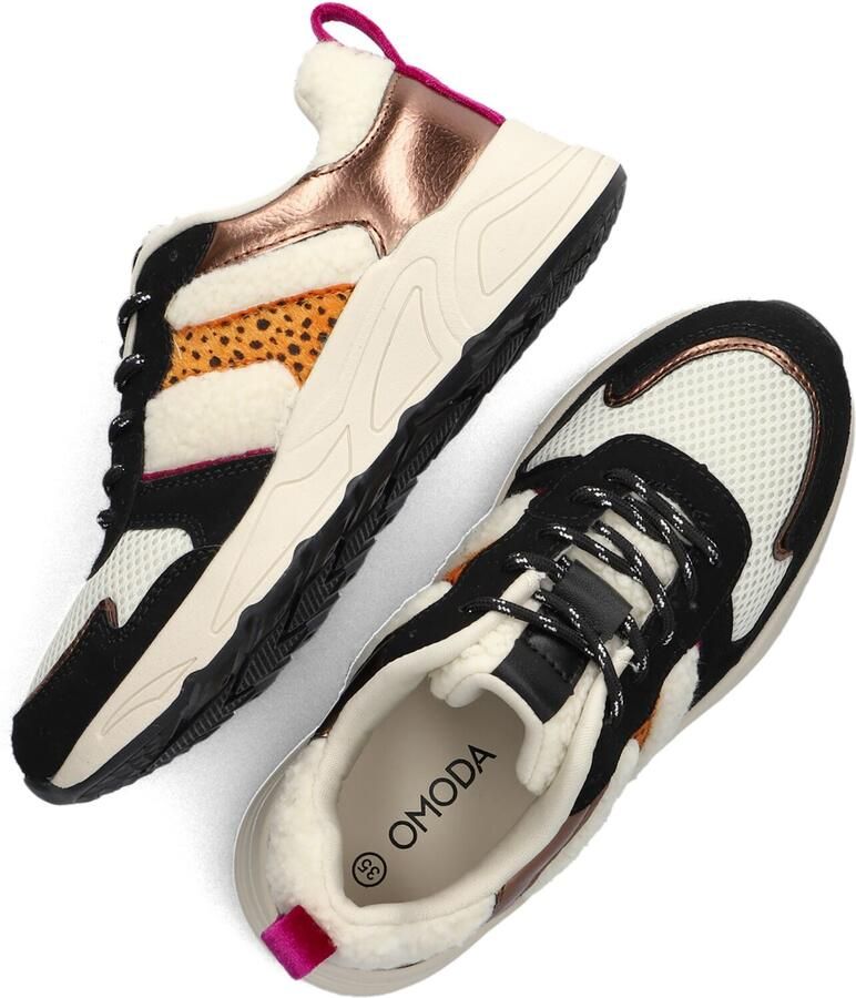 Omoda Zoë Lage sneakers Meisjes Kids Zwart - Foto 3