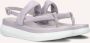 Omoda Lila Comfort Sandalen met Gewatteerde Bandjes - Thumbnail 1