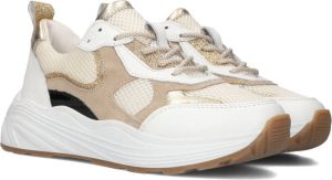 Omoda Triangle Lage sneakers Leren Sneaker Dames Wit