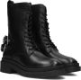 Omoda Bennie-26 Biker boots Dames Zwart - Thumbnail 1