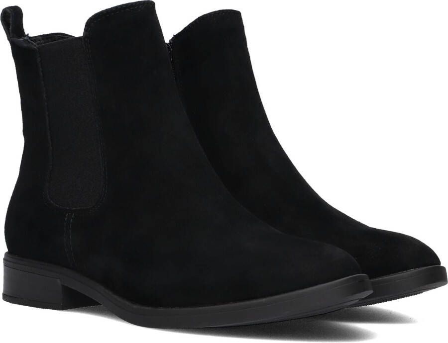 Omoda Zwarte Suède Chelsea Boots Model 2213