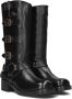 Omoda D638 Biker boots Dames Zwart - Thumbnail 1