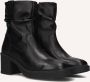 Omoda Farma-09 Enkelboots Enkellaarsjes Dames Zwart - Thumbnail 1