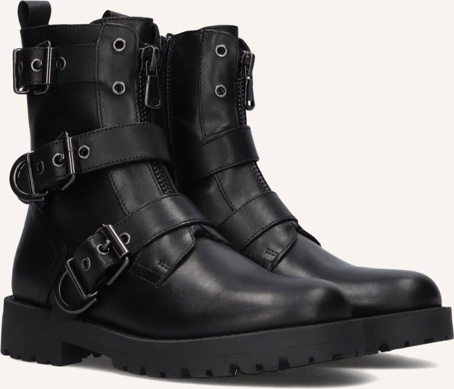 Omoda Lein-028 Biker boots Dames Zwart