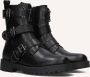 Omoda Zwarte leren bikerboots Lein-028 - Thumbnail 1