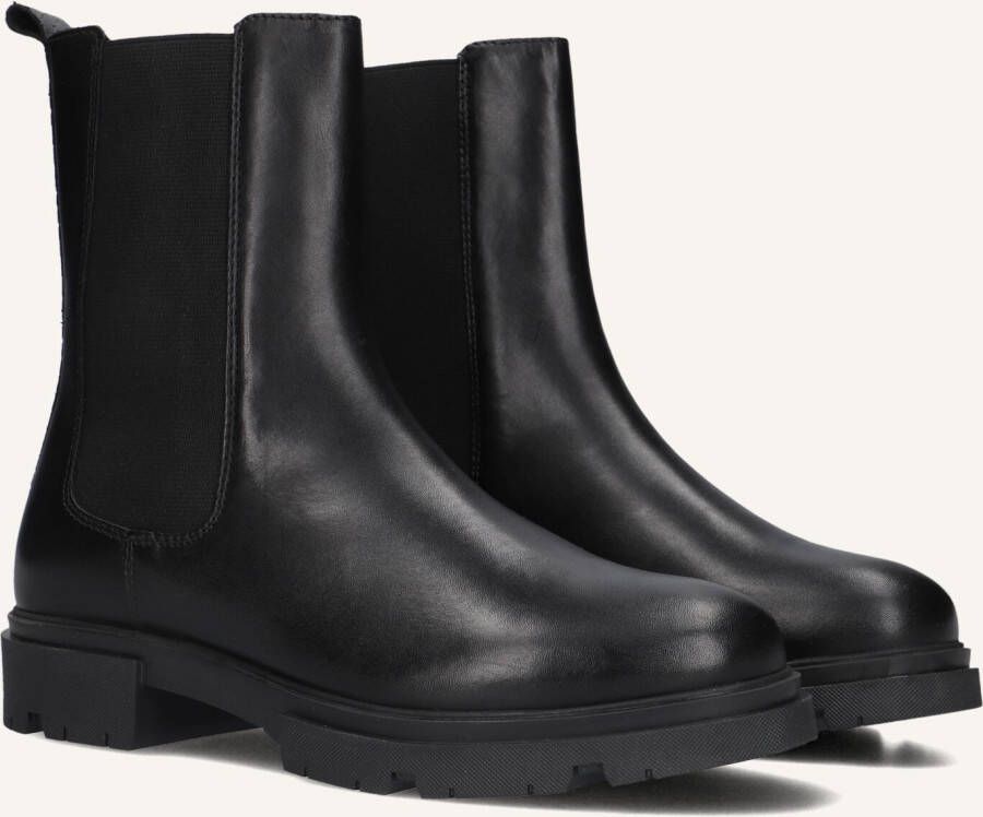 Omoda Zwarte Chelsea Boots met Chunky Zool