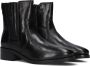 Omoda 16459 Chelsea boots Enkellaarsjes Dames Zwart - Thumbnail 1