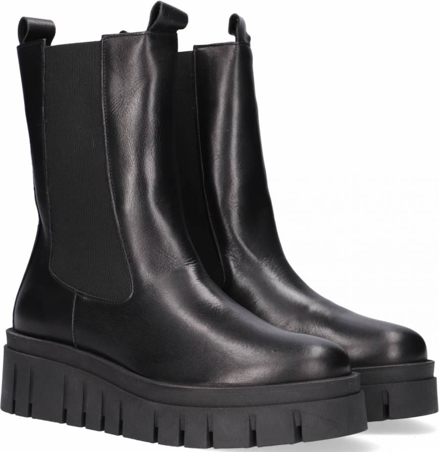 Omoda Zwarte Chelsea Boots T244 - Schoenen.nl