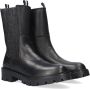 Omoda Om121789 Chelsea boots Enkellaarsjes Meisjes Zwart - Thumbnail 1