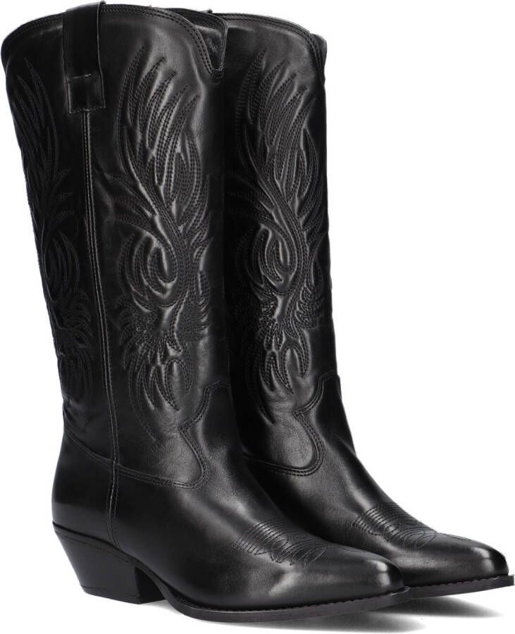 City Western D346 Cowboylaarzen Western Laarzen Dames Zwart