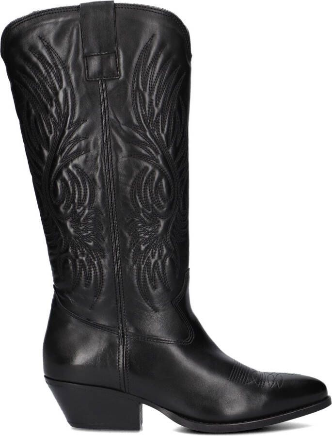 City Western D346 Cowboylaarzen Western Laarzen Dames Zwart