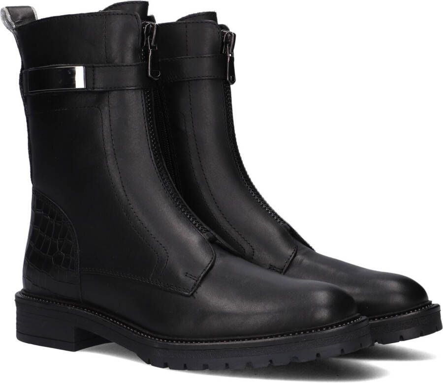 Omoda Lpdungaball 39 Enkellaarsjes Enkelboots met rits Dames Zwart