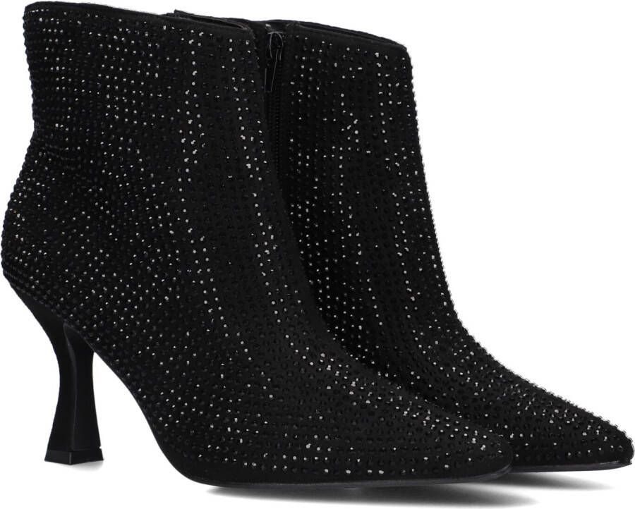 Omoda S4222 Enkellaarsjes Enkelboots met rits Dames Zwart