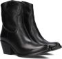 Omoda Tep Enkellaarsjes Enkelboots met rits Dames Zwart - Thumbnail 1