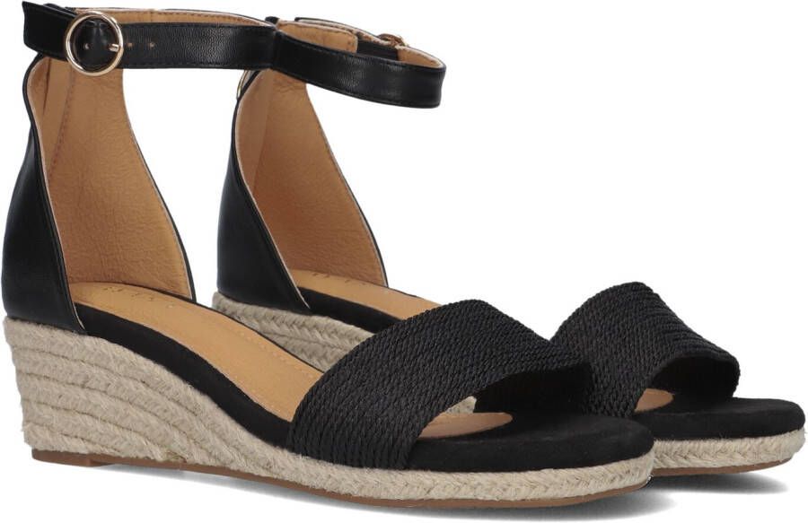 Omoda 0577-3b Espadrilles Zomer Schoenen Dames Zwart