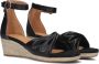 Omoda 0577-5 Espadrilles Zomer Schoenen Dames Zwart - Thumbnail 1