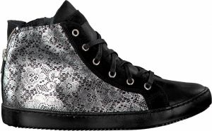 Omoda Meisjes Hoge sneakers 1079 Zwart