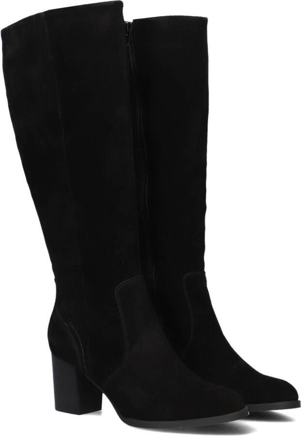 Omoda Zwarte Suède Hoge Laarzen Model 2259-08