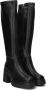 Omoda Laarzen Leatherlook Dames Zwart - Thumbnail 1