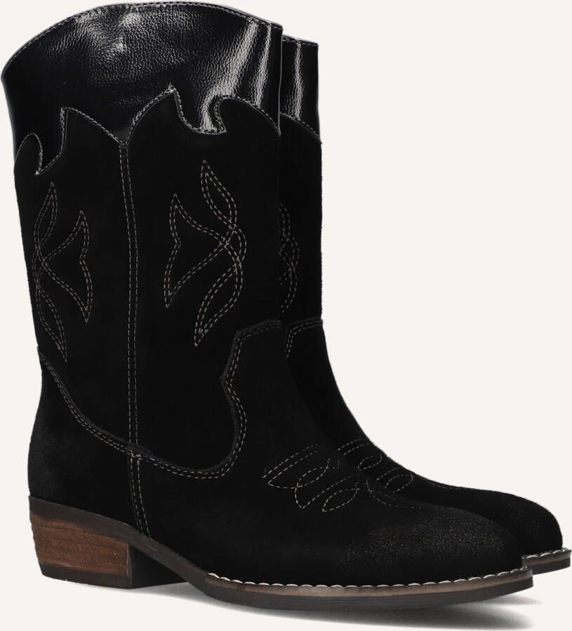 Omoda Charli Cowboylaarzen Western Laarzen Meisjes Kids Zwart
