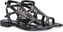 Omoda 120104 Sandalen Dames Zwart - Thumbnail 1