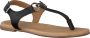 Omoda Dames Sandalen 179866 Zwart - Thumbnail 1