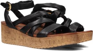 Omoda 722029 Sandalen Met Sleehak Dames Zwart