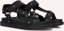Omoda Law0667-2 Sandalen Dames Zwart - Thumbnail 1