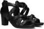 Omoda S6598 Sandalen Dames Zwart - Thumbnail 1