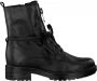 Omoda R10881 Veterboots Laarzen Met Veters Dames Zwart - Thumbnail 1