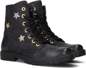Omoda Zwarte Veterboots Yara