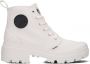 Palladium Sneakers pallabase twill 76709-l47 Wit Dames - Thumbnail 1